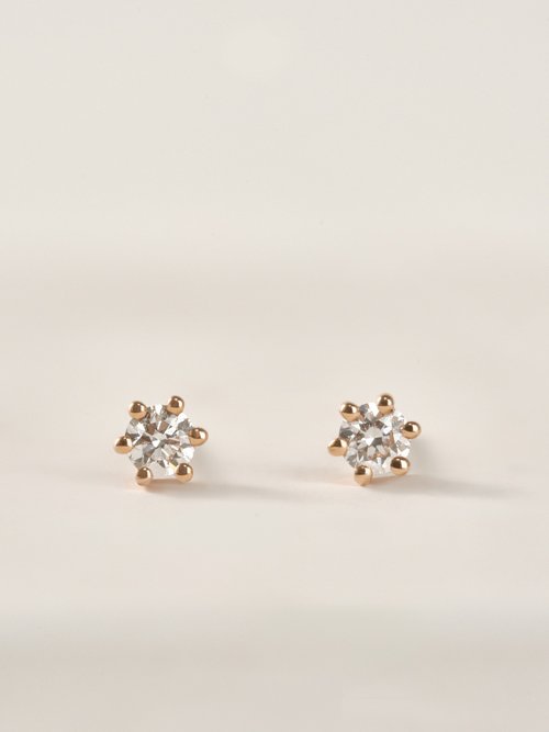 CHUREÈ JEWELRY | AURA柔光耳環 | 18K金 鑽石輕珠寶