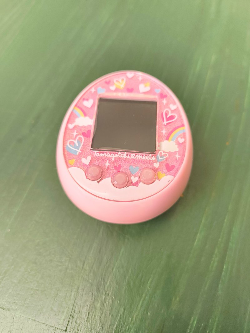 [Tamagochi] 90% new Tamagotchi Linen Meet Fairy Tale Pink Version - Gadgets - Plastic Pink