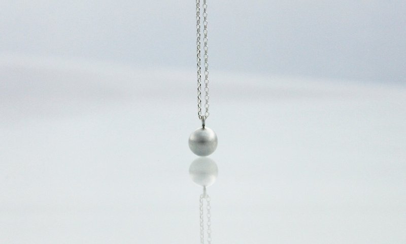 The city where I live does not snow - Necklaces - Sterling Silver Silver