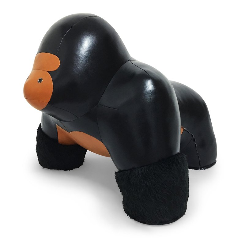 Gorilla Milo - Giant Home Decoration - Items for Display - Faux Leather Multicolor