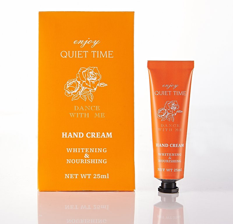 Non-sticky hands 【Water Hydrating Hand Cream】 Flower Rose Fragrance - ผลิตภัณฑ์ล้างมือ - วัสดุอื่นๆ สีส้ม