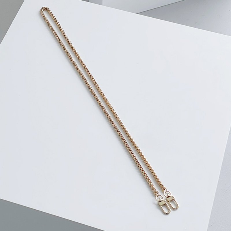 14K Gold Plated CHAIN Strap Strap - Not Sold Separately Requires an add-on bag in store - กระเป๋าแมสเซนเจอร์ - หนังเทียม 