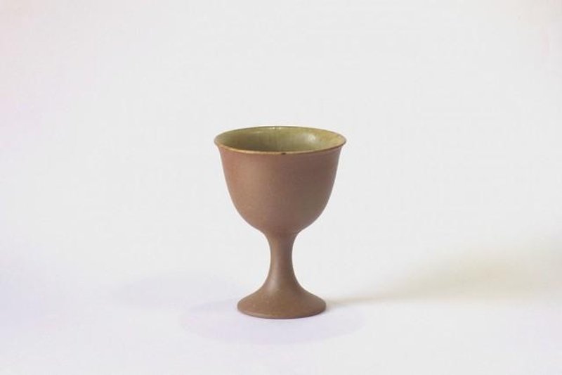 High Cup (wine cup) - ถ้วย - ดินเผา 