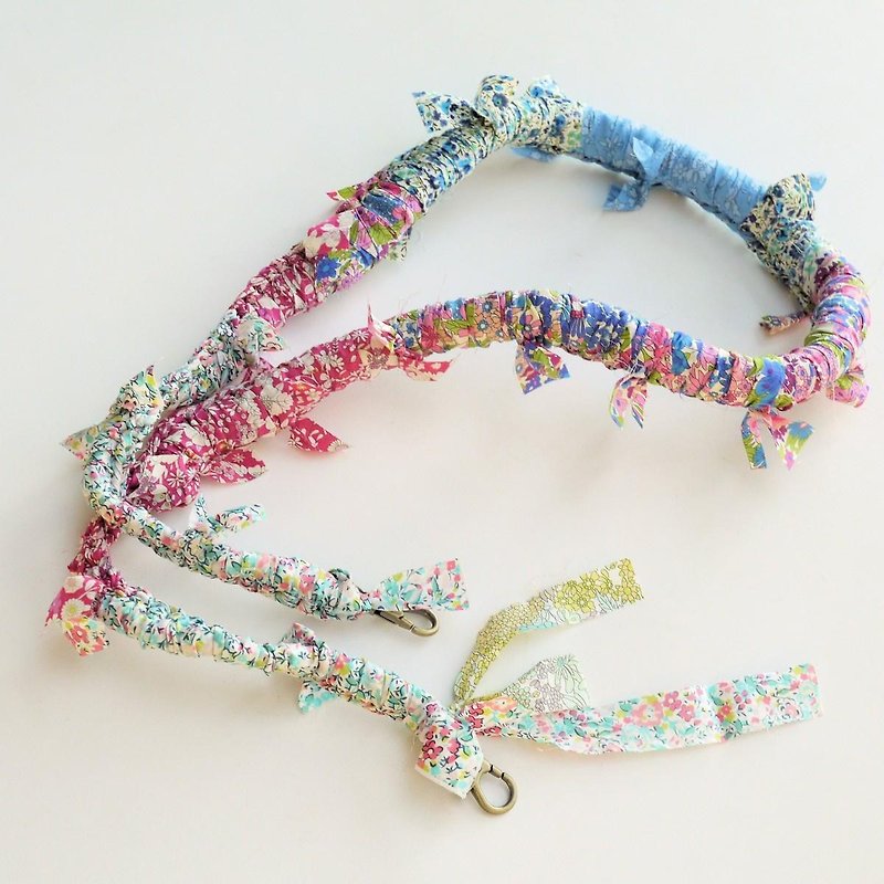 Blooming camera strap || Liberty || Thick - Camera Bags & Camera Cases - Other Materials Pink