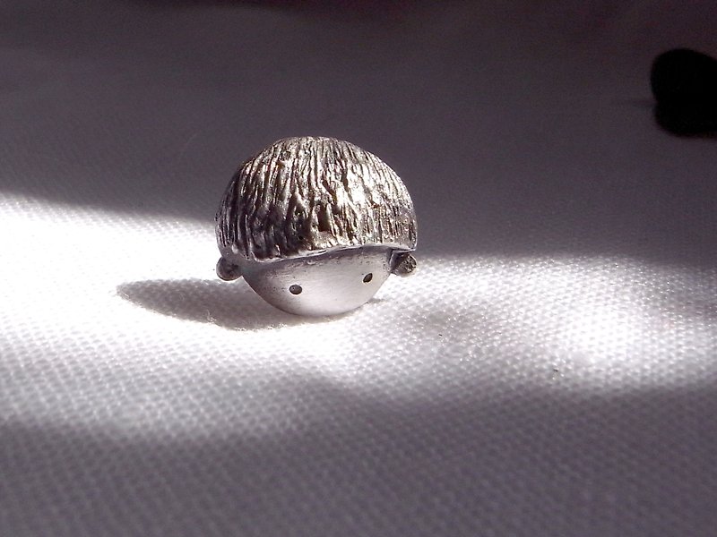 Cute Boy--Little Cute Head --Sterling Silver Stud Earrings - Earrings & Clip-ons - Silver Gray
