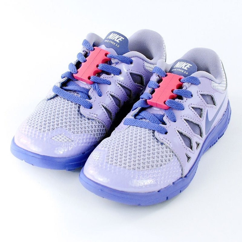美國 Zubits 強磁鞋帶扣 2 號 - 粉紅 - 運動配件 - 其他材質 多色
