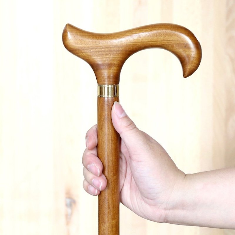 Wooden cane factory beautiful self-made * African teak gentleman cane (for men and women) - Other - Wood 
