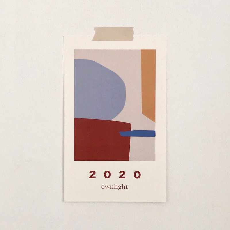 Ownlight 2020 calendar - Calendars - Paper 