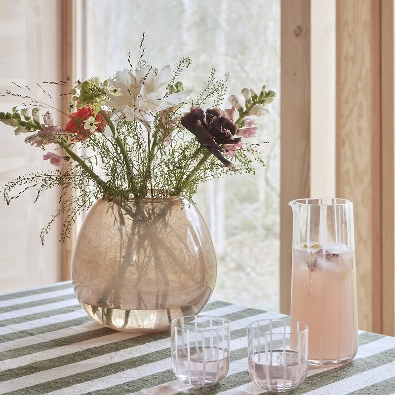 OYOY Lasi ハンドメイド グラス ウォータードロッパー / ウォームブラウン - 花瓶・植木鉢 - ガラス 