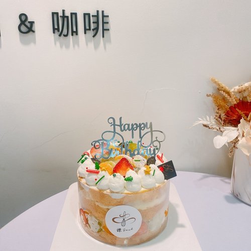 鑠咖啡/甜點專賣店 生日蛋糕 臺北 中山/松山 咖啡課程教學 客製化蛋糕 已過季 草莓綜合水果裸蛋糕 生日蛋糕 裸蛋糕 鑠甜點 公版蛋糕