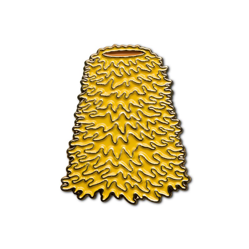 Enamel Pin Tree Cake - 徽章/別針 - 琺瑯 黃色