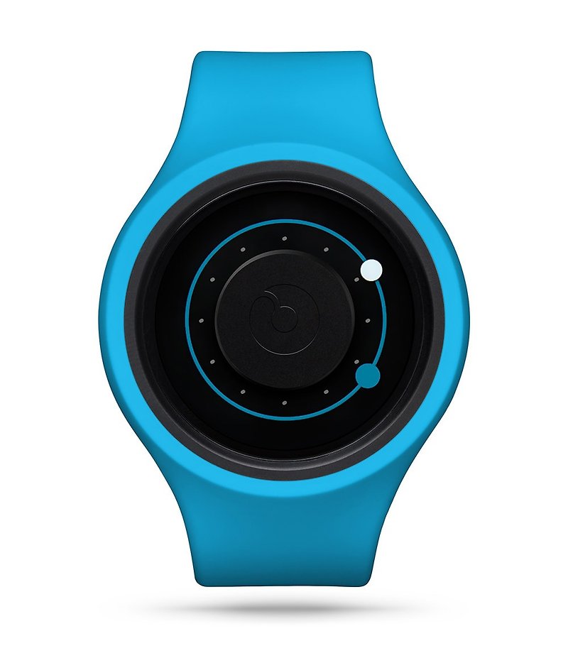 宇宙軌道+系列腕錶 ORBIT PLUS+ (海洋藍色/Ocean) - 女錶 - 矽膠 藍色