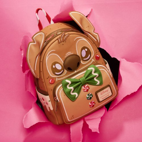 ラウンジフライ ディズニー スティッチ ジンジャーブレッド ミニバック