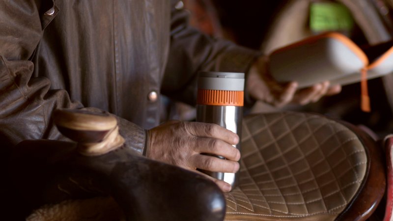 Pipamoka 保護套 - 咖啡壺/咖啡周邊 - 其他材質 橘色
