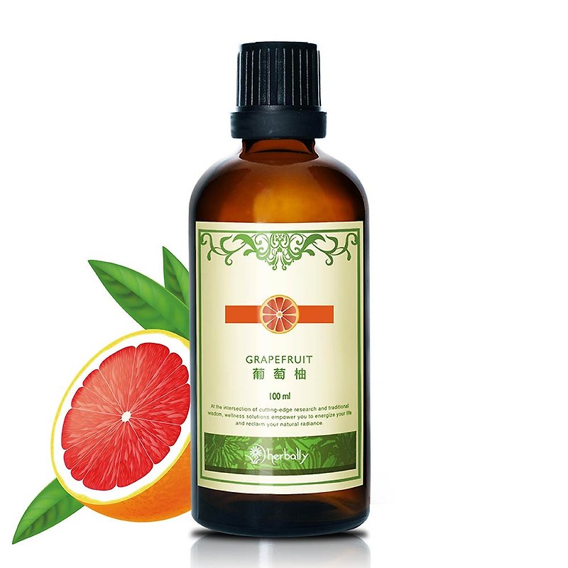 [Herbal True Feeling] Grapefruit (one-side essential oil 100ml) (P3970593) - น้ำหอม - พืช/ดอกไม้ สีเขียว