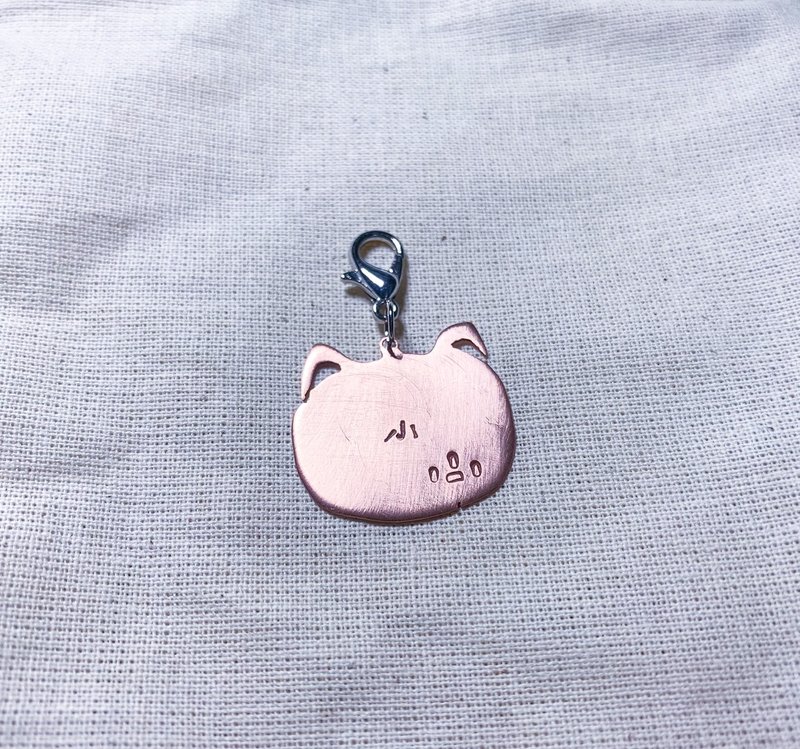 Tag (pet, key ring) - ปลอกคอ - โลหะ สีทอง