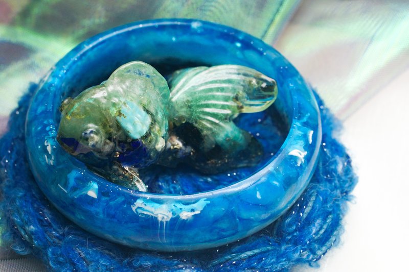 金魚遊－魔法水晶淨化奧根 - 擺飾/家飾品 - 樹脂 多色
