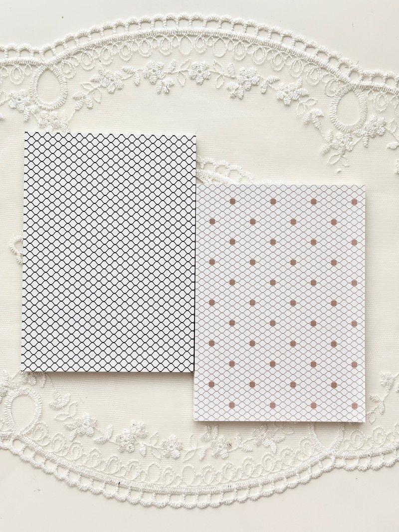 Mesh paper - 2 Types Bundle - 便條紙/便利貼 - 紙 