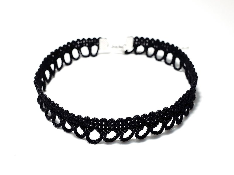 W&Y Atelier - Black Choker , Necklace - Necklaces - Other Materials Black