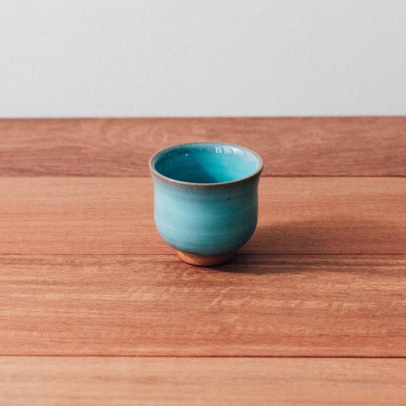 青磁風小茶杯 - 急須・ティーカップ - 陶器 