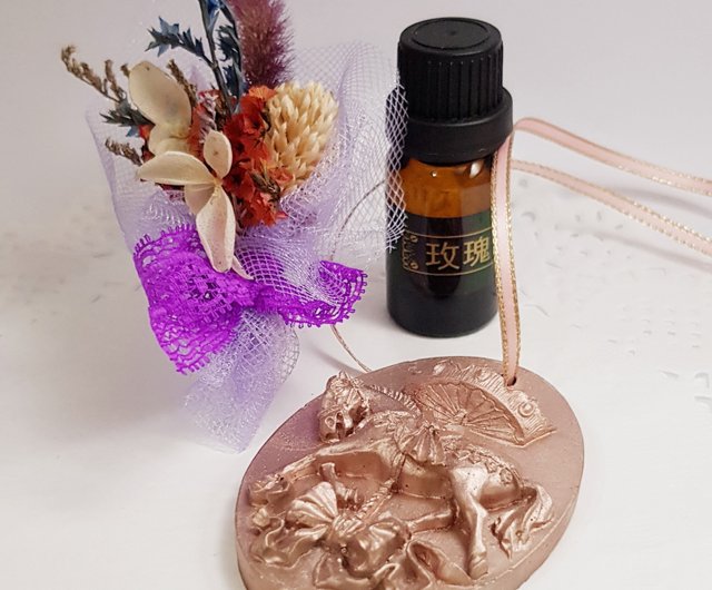 Rose Gold Aroma Stone Gift Box with 10ML Fragrance - Send Bouquet -  Mother's Day - Valentine's Day Gift - Shop adoniseverflower Fragrances -  Pinkoi