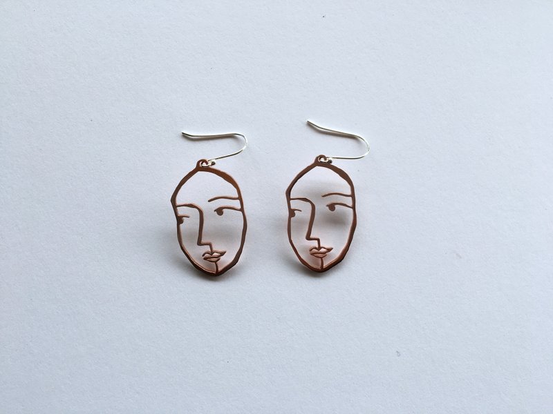 【PROVERBS 31 WOMAN】 - Earrings & Clip-ons - Copper & Brass Gold