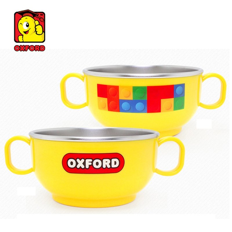 Lego stainless steel soup bowl - แก้วมัค/แก้วกาแฟ - วัสดุอื่นๆ สีเหลือง