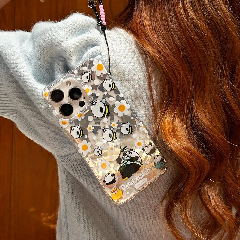 【Magnetic plate】Crystal clear anti-scratch glossy iPhone 15 Pro/15 ProMax mobile phone case - เคส/ซองมือถือ - พลาสติก สีเหลือง