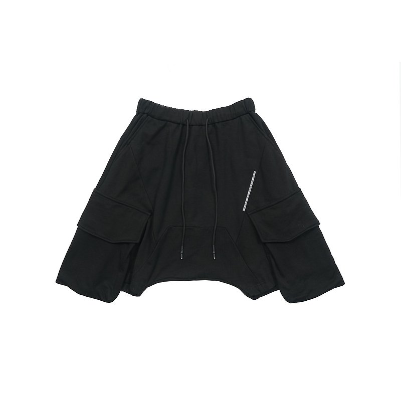 [Ionism] low-end tailoring shorts black - Men's Shorts - Cotton & Hemp Black