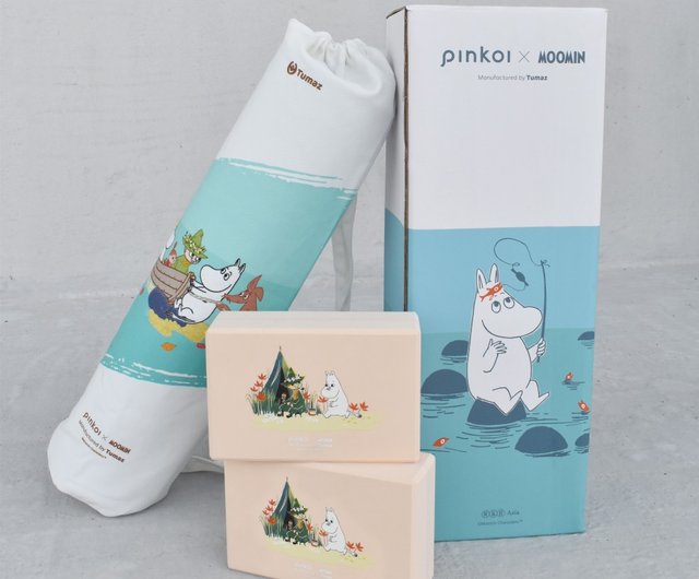 期間限定50%オフ【Pinkoi x Moomin】スエードヨガマット運動