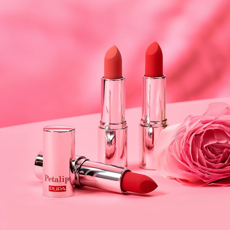 PUPA Flower Soft Mist Moisturizing Lipstick 3.5g (optional colors) comes with a random cosmetic bag - Lip & Cheek Makeup - Other Materials Multicolor