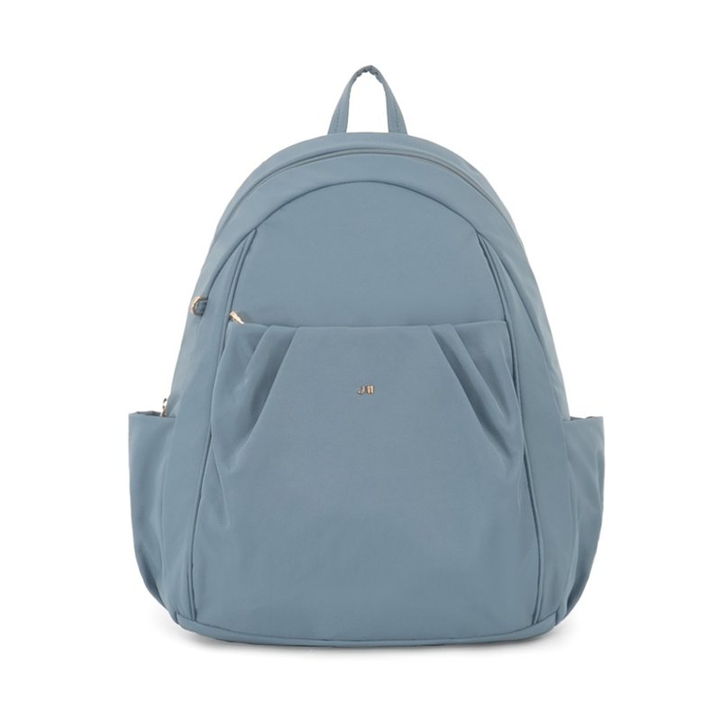 J II Backpack-Difei Water-Repellent Backpack (Large Style)-6606-4-Multiple colors to choose from - กระเป๋าเป้สะพายหลัง - ไนลอน สีน้ำเงิน