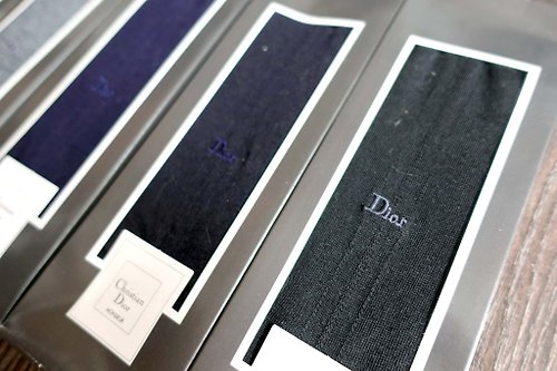 Travel Genius 中古店 法國品牌Christian Dior Homme 多色男仕西裝襪子高級紳