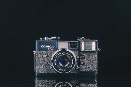 瑞克先生-底片相機專賣 KONICA C35 EF #1262 #135底片相機