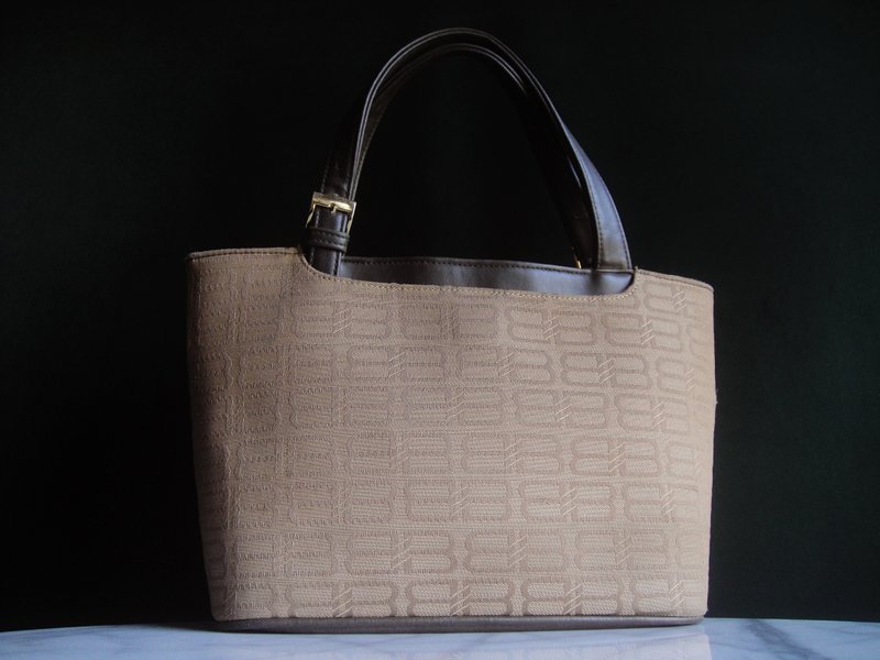 輝煌年代 OLD ERA _早期二手老包BALENCIAGA老花托特包 - 手提包/手提袋 - 其他材質 
