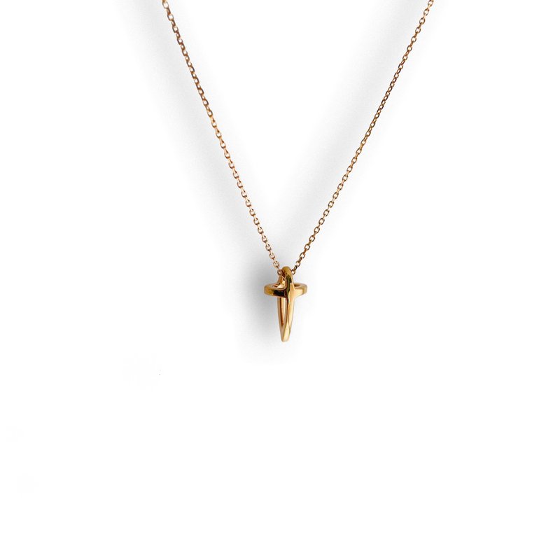 Foi Rose Gold Necklace - สร้อยคอ - โรสโกลด์ สึชมพู