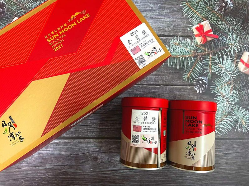 Mid-Autumn Festival Gift Box [Tea Food Honpo] 2021 Riyuetan Black Tea Evaluation | Gold Award | Red Jade - Tea - Fresh Ingredients 