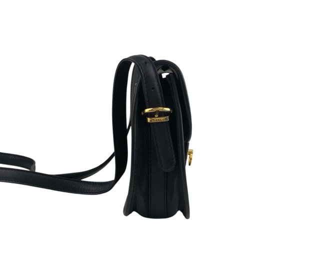 日本直送 名牌中古包 】CELINE セリーヌ ショルダーバッグ ブラック