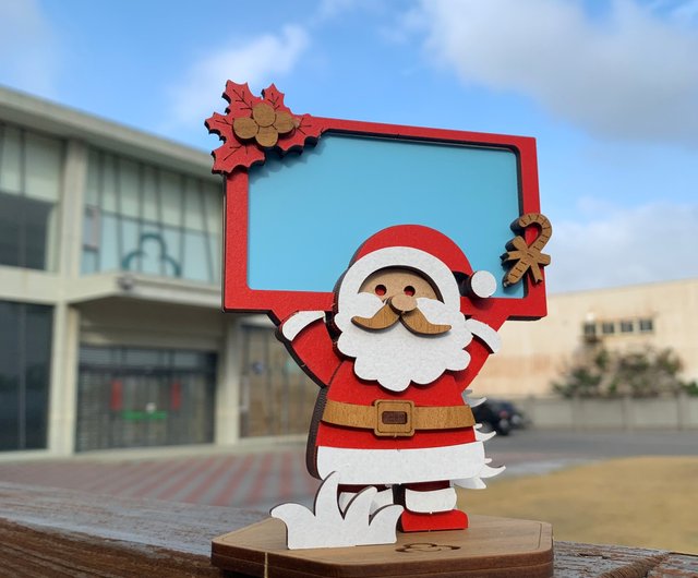 DIY手作り]サンタクロース保持プラカードクリスマスギフト