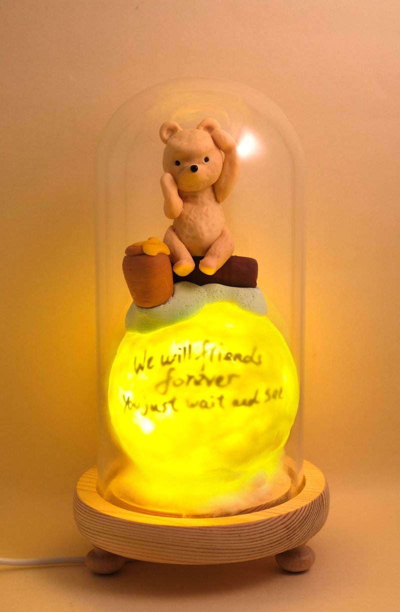 Classic Winnie the pooh小熊維尼alexander milne版本星球密語 - 燈具/燈飾 - 黏土 
