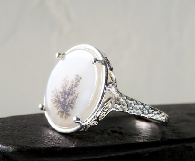 デンドリティック アゲートリング / Dendritic Agate Ring