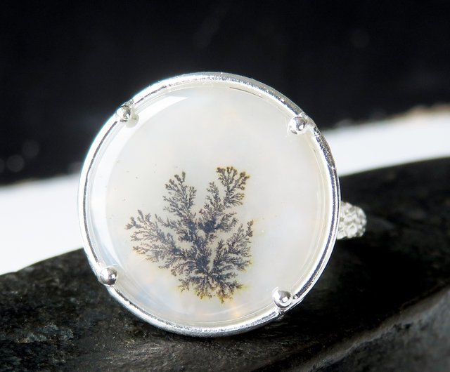 デンドリティック アゲートリング / Dendritic Agate Ring