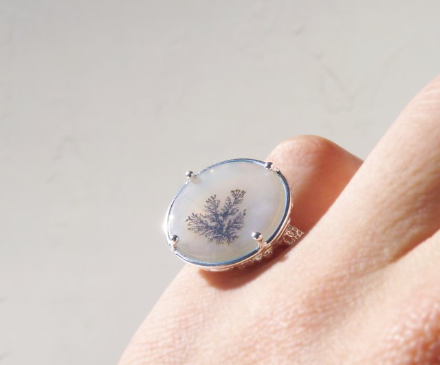 デンドリティック アゲートリング / Dendritic Agate Ring