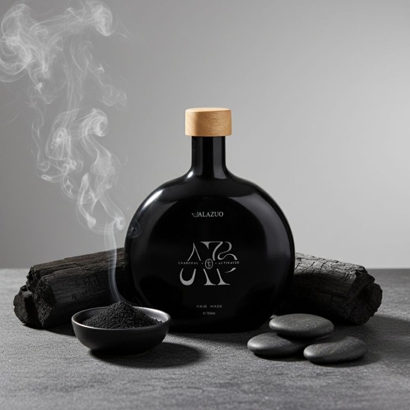 亞拉佐 ALAZUO 蠶絲蛋白素 - 潤髮乳/護髮用品 - 其他材質 黑色