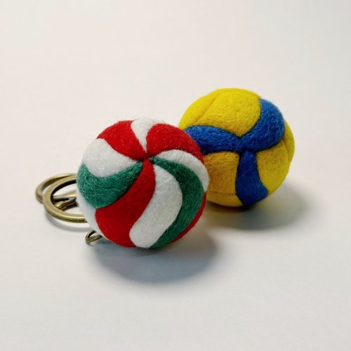 羊毛フェルトバレーボール2モデル - ショップ lavendersorrel