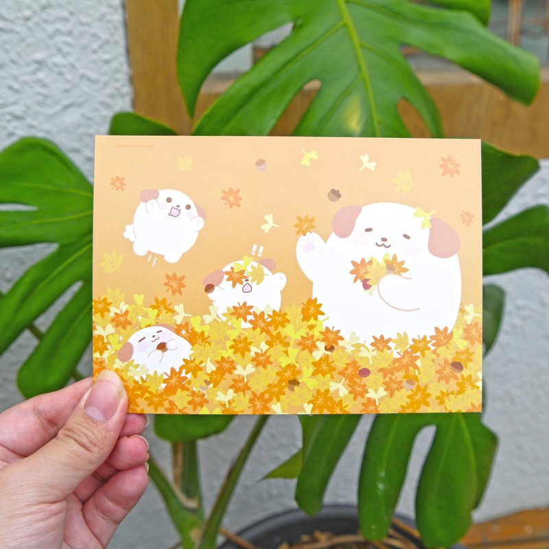 Postcard / autumn - Cards & Postcards - Paper Multicolor