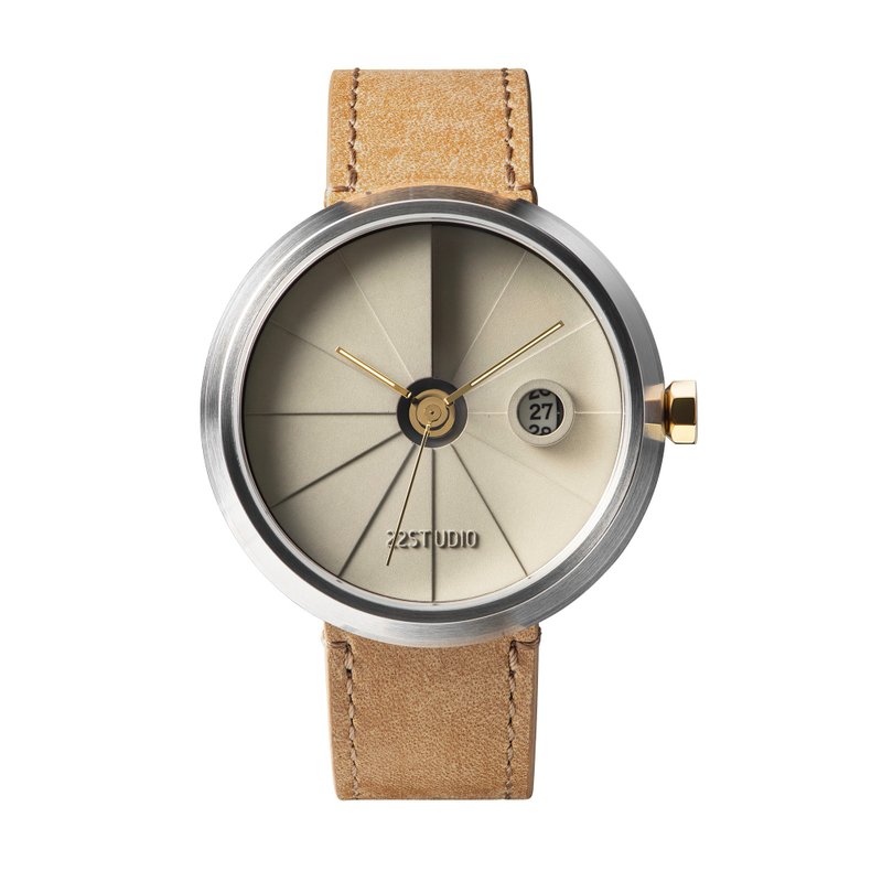 4D Concrete Watch 44mm Beige Edition - Men's & Unisex Watches - Cement Khaki