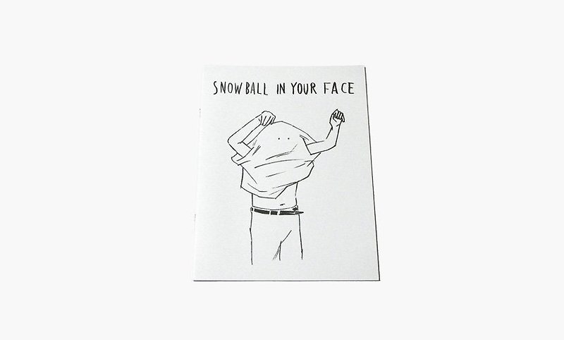 NORITAKE-SNOWBALL IN YOUR FACE - หนังสือซีน - กระดาษ ขาว