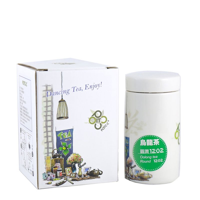 【POITC-C】精選部落野放烏龍茶-中焙(限量陶瓷罐) - 茶葉/茶包/水果茶 - 新鮮食材 