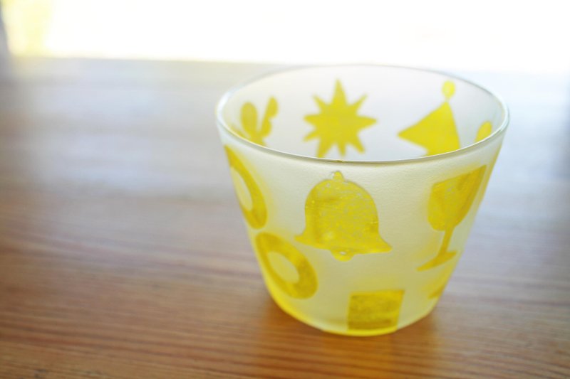 クリスマスカップ - 茶壺/茶杯/茶具 - 玻璃 黃色